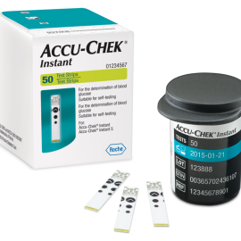 QUE THỬ ĐƯỜNG HUYẾT ACCU-CHECK INSTANT 50